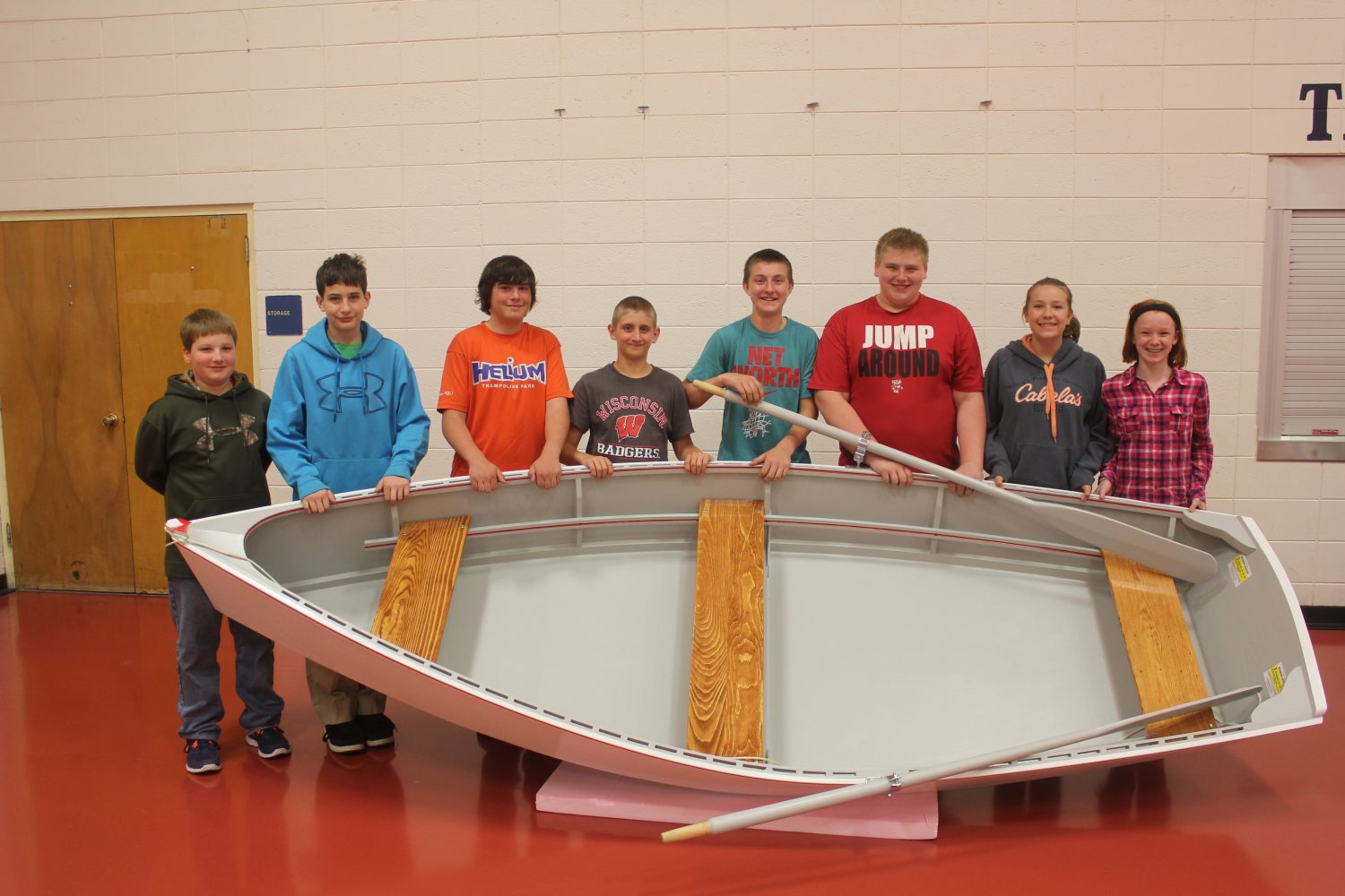 PRMS students get hands-on with boat building