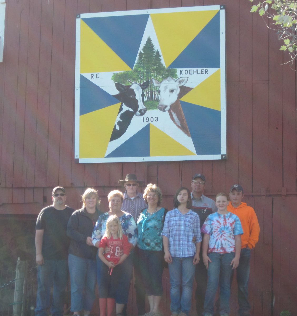 Third barn quilt hung in Lincoln County
