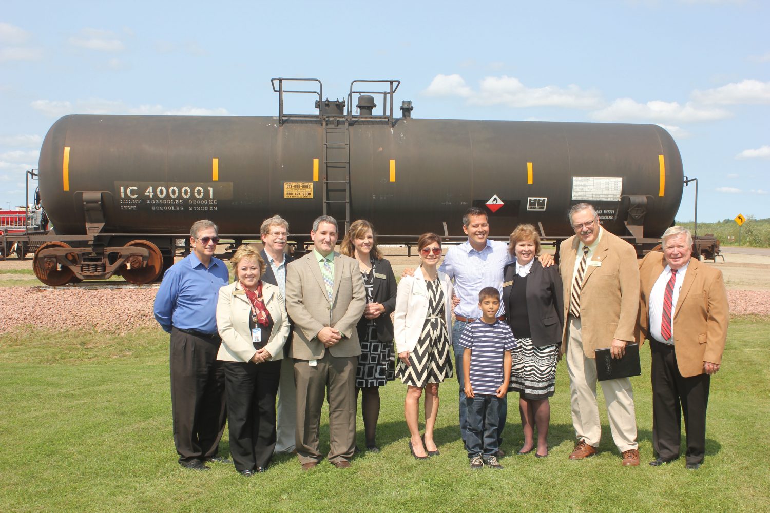 NTC Merrill campus dedicates rail car