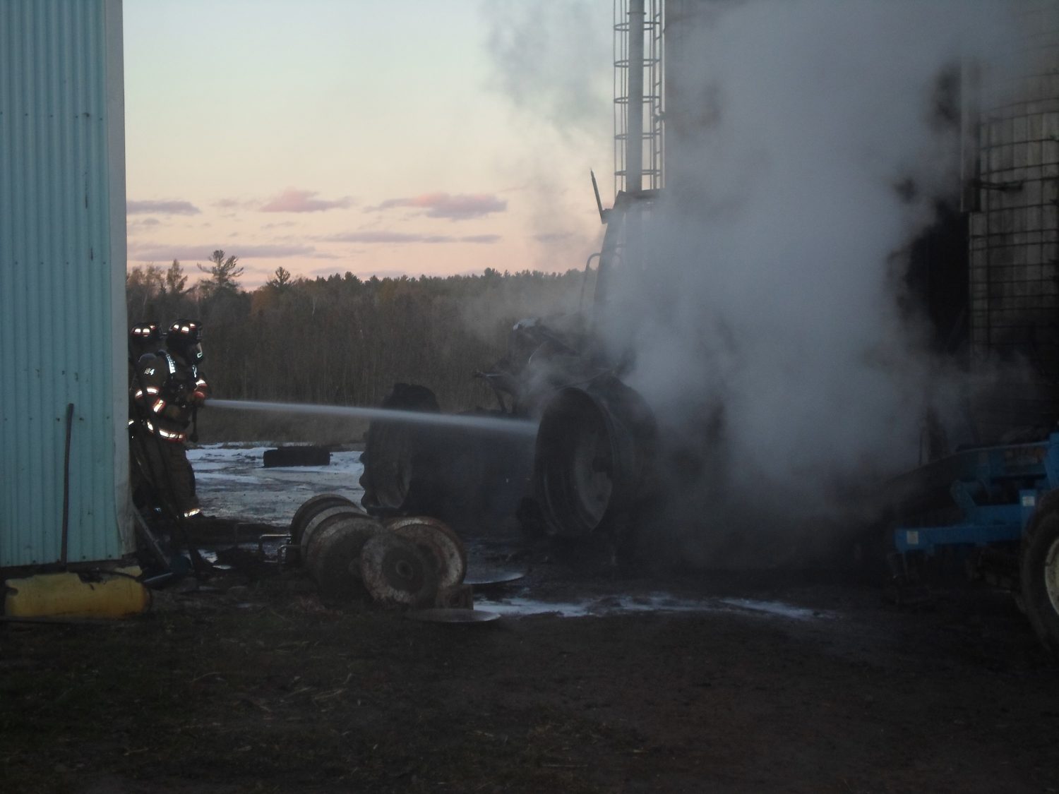Tractor fire causes $275,ooo in damages