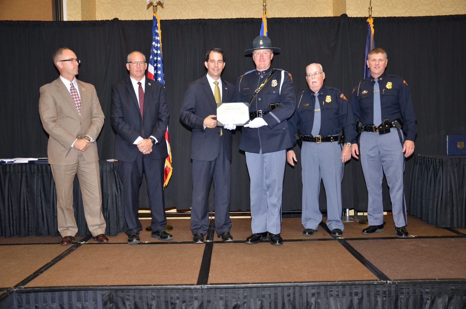 Wisconsin State Patrol presents awards for heroism, lifesaving actions and exceptional service