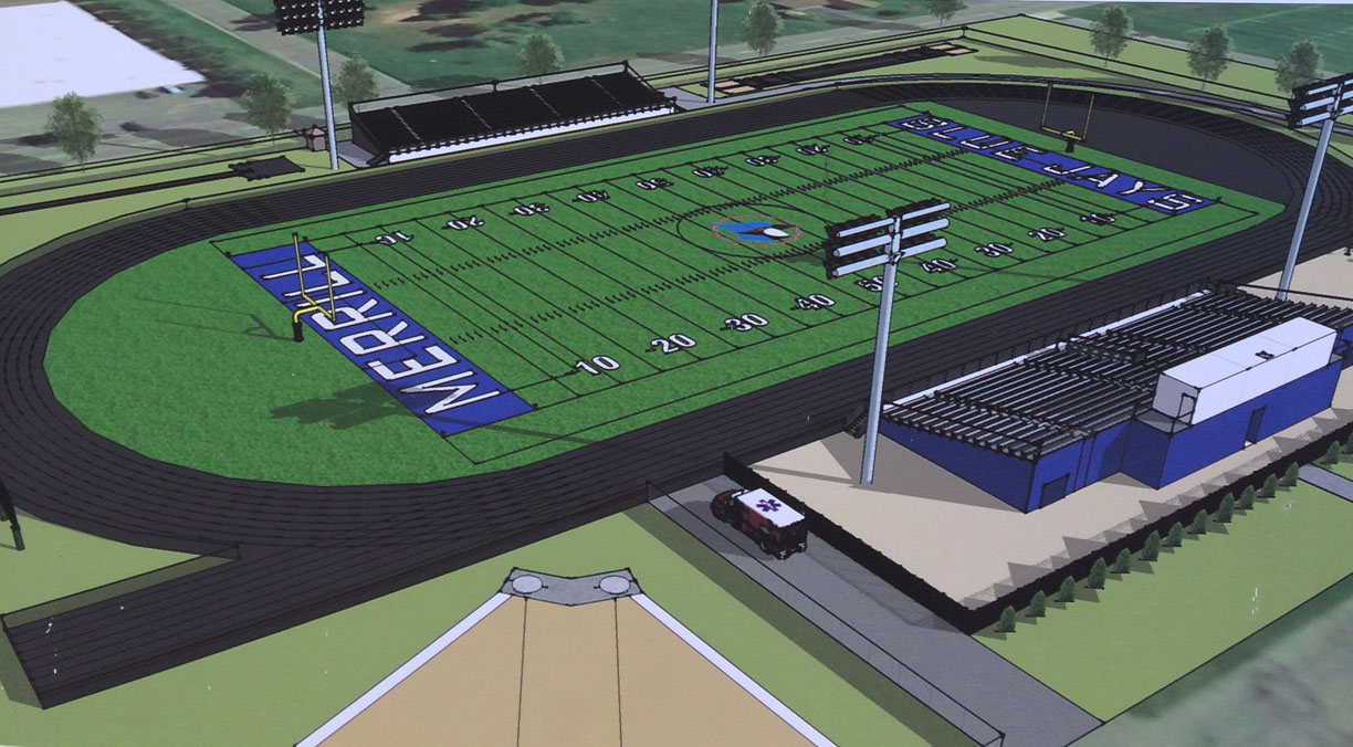 Merrill High School football stadium to undergo renovation