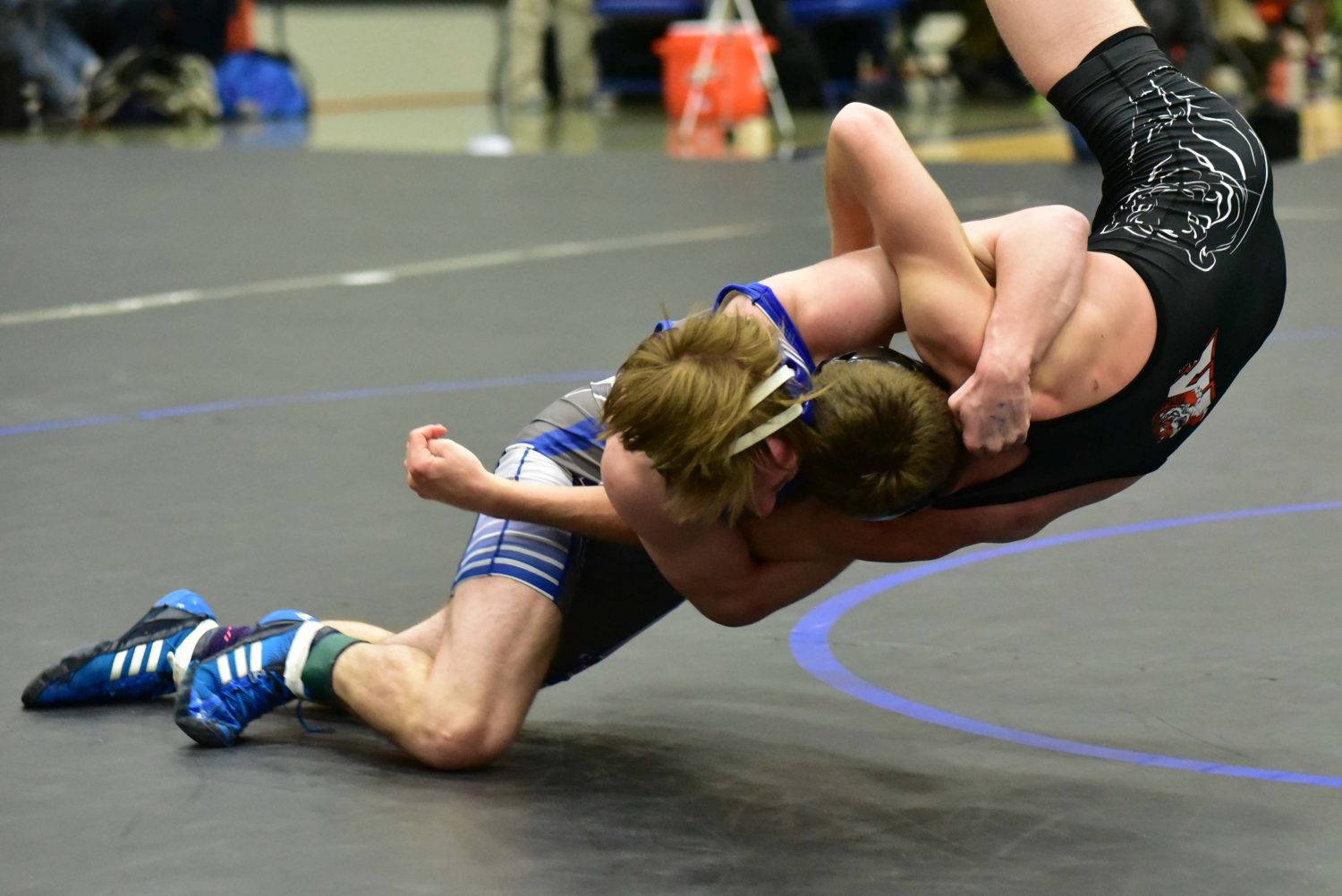 Grapplers grind it out at WVC meet