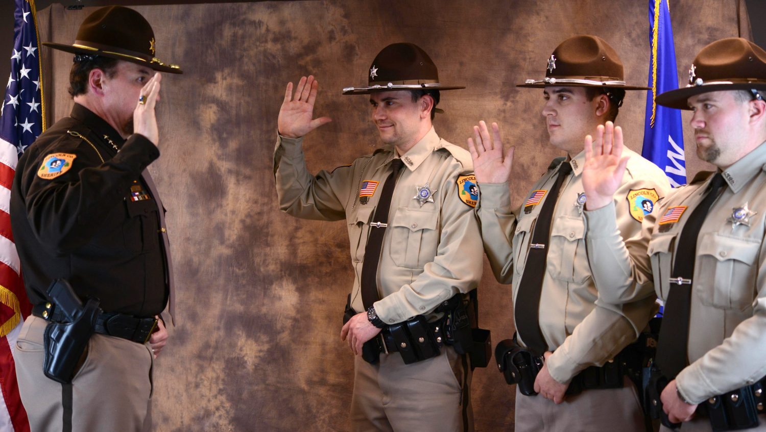 Sheriff swears in deputies