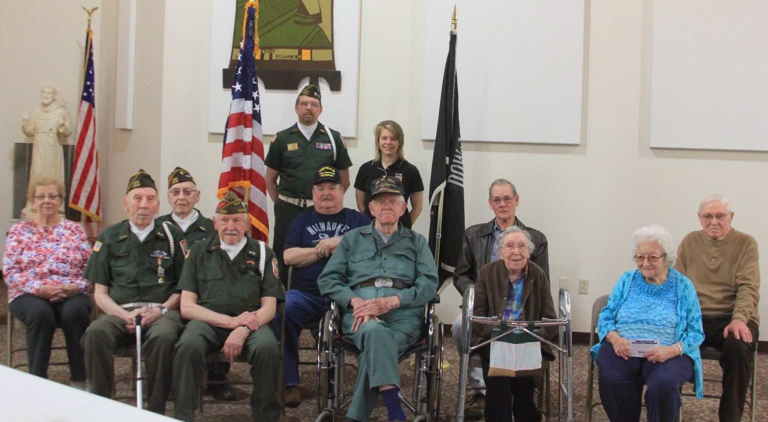 VFW Post holds Service Pin ceremonies