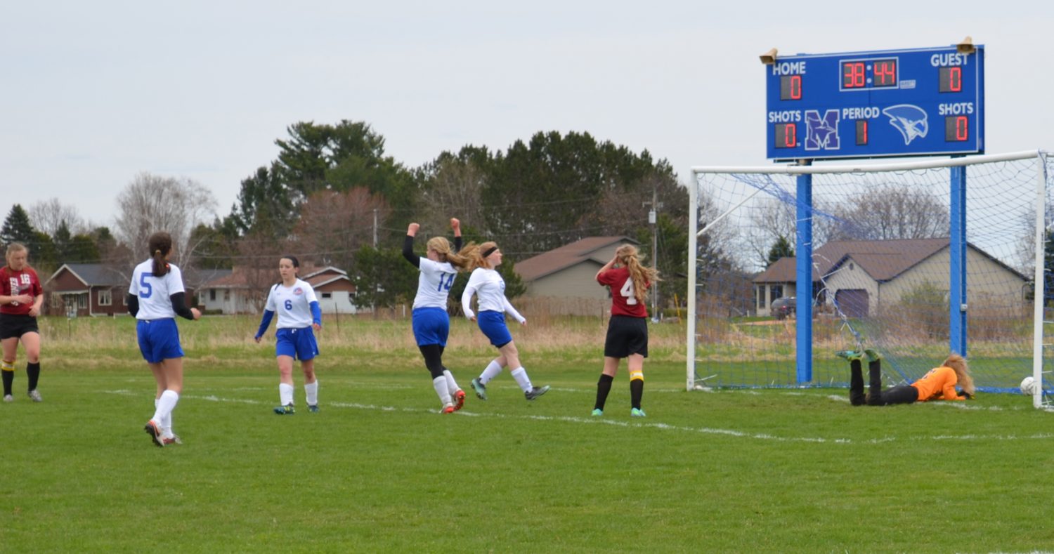 Soccer scores first season win during tournament