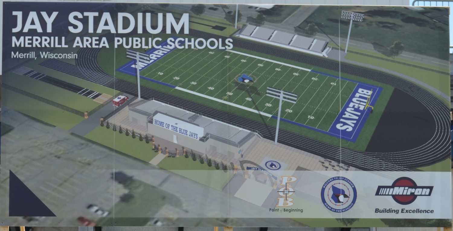Merrill schools hosts Jay Stadium grand opening