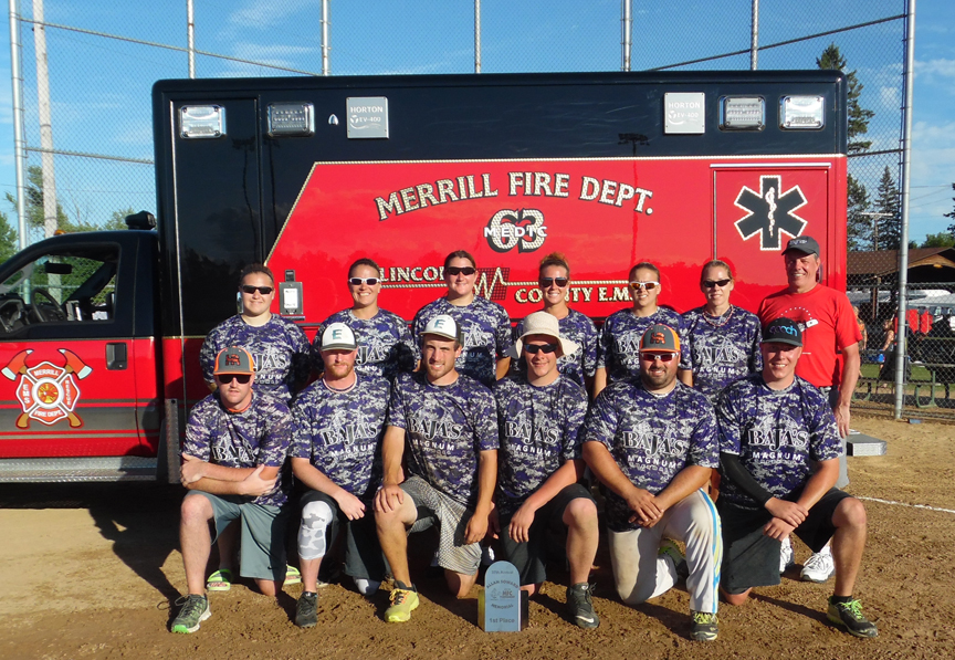 Softball tournament supports Merrill Firefighters Charities