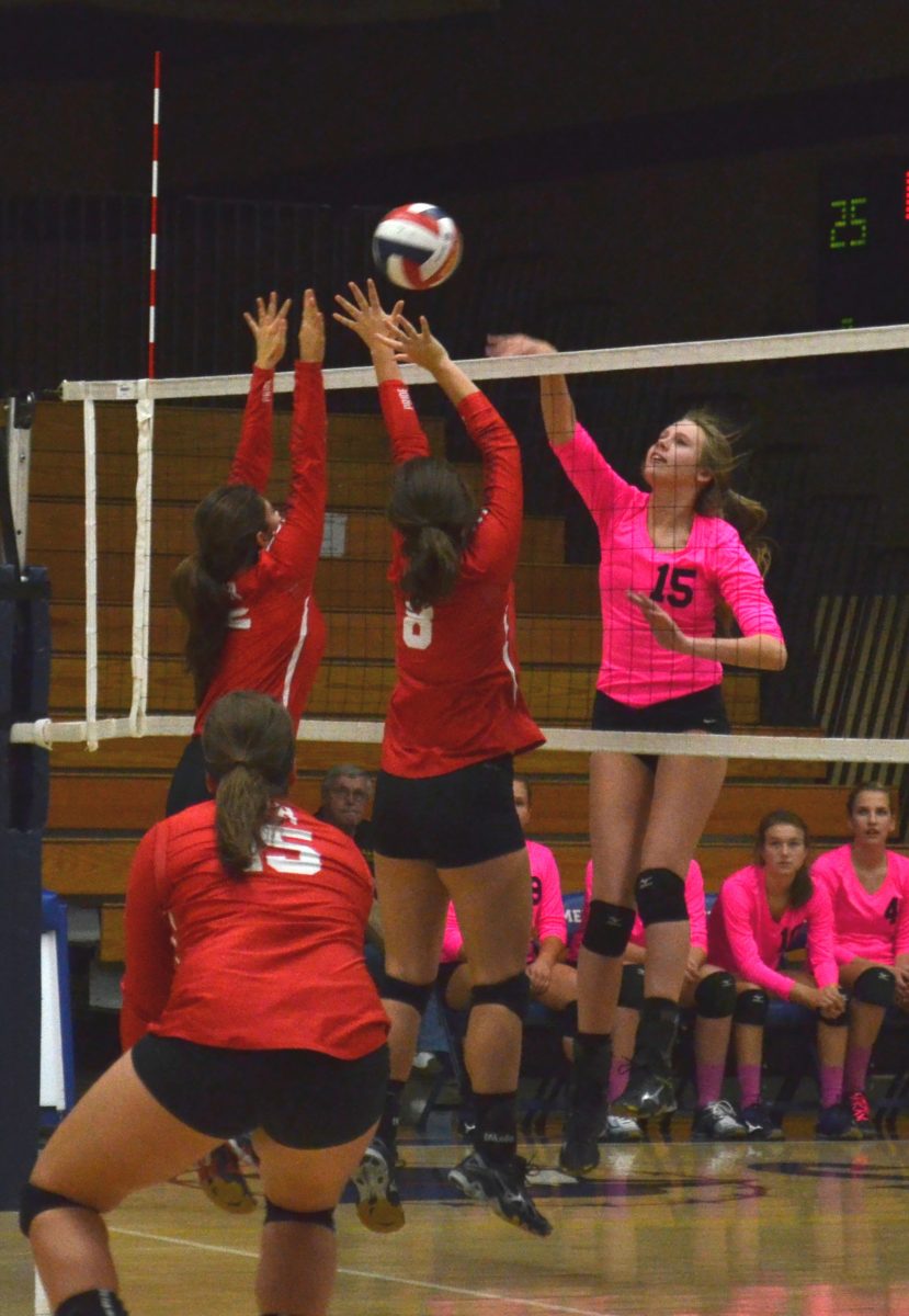 Merrill spikers snag another conference win