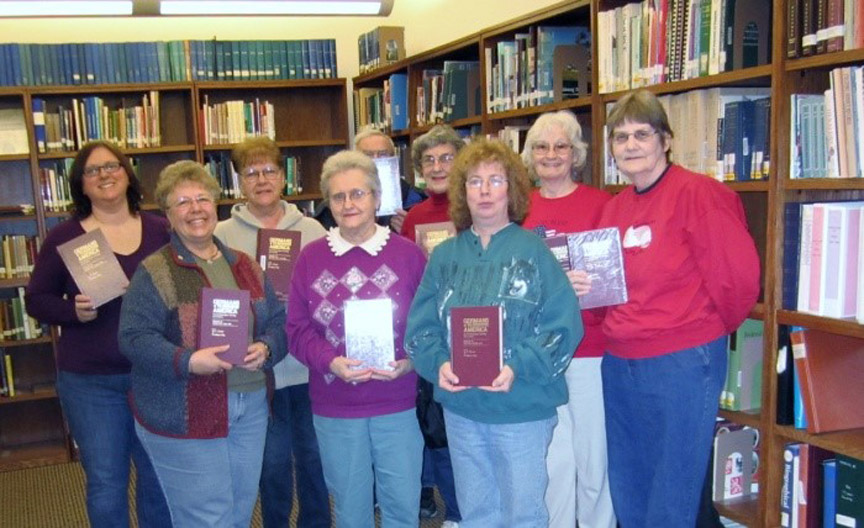 Genealogy group helps German heritage searchers with library donation