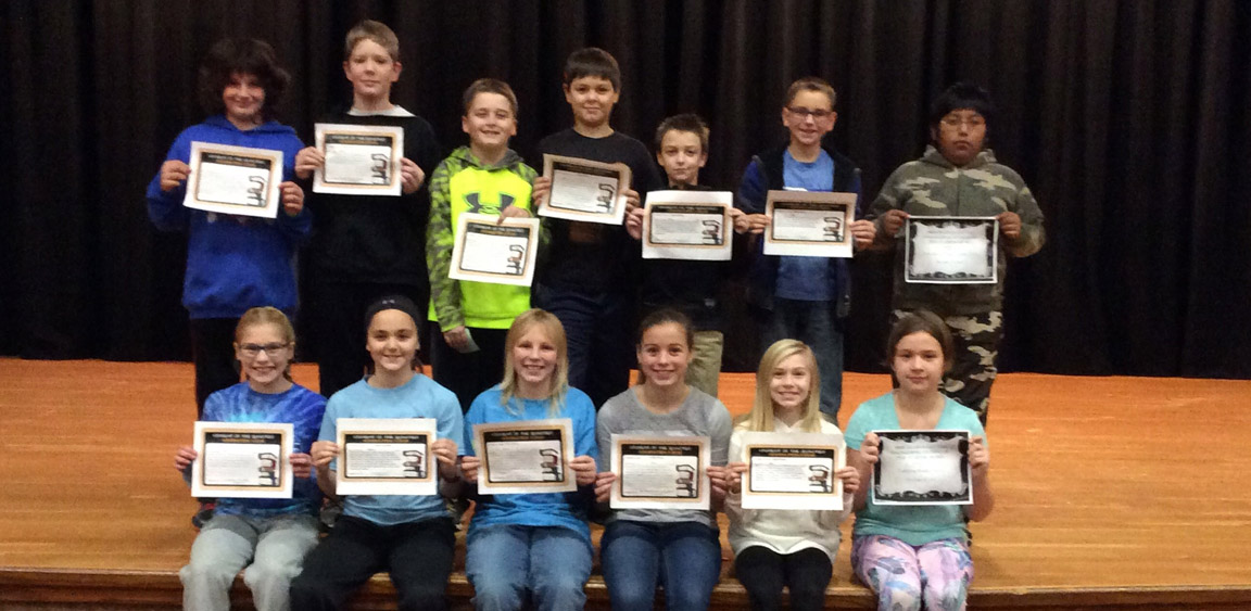 PRMS Students of the Quarter
