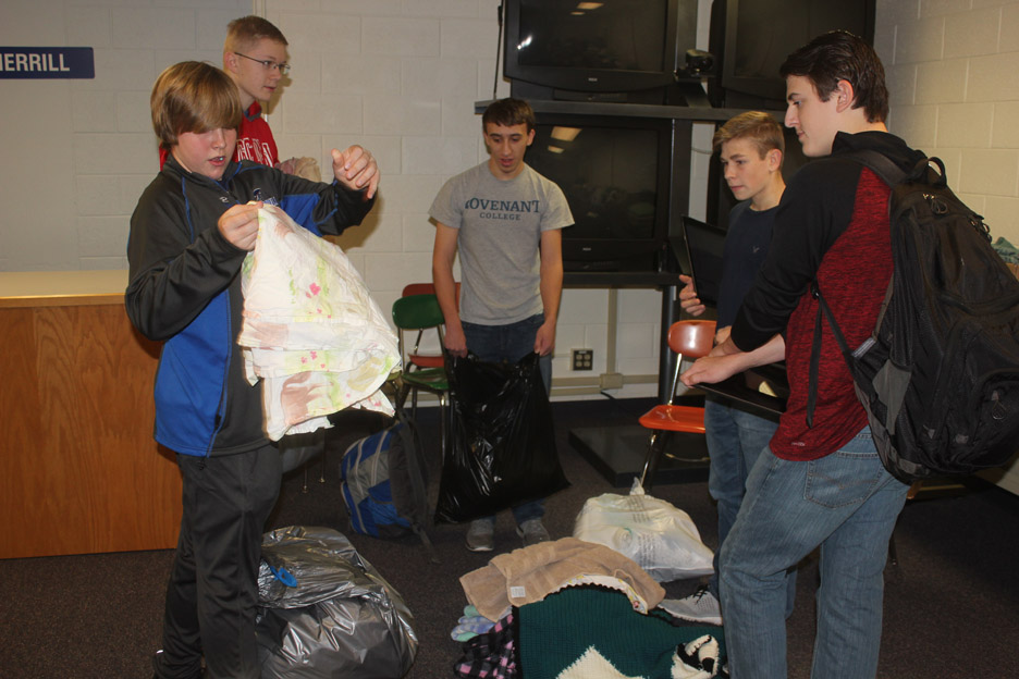 MHS students send donations to Tennessee wildfire victims