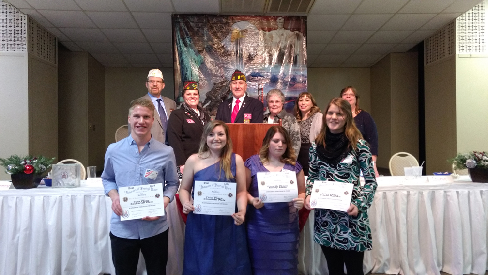VFW honors student essay contest winners