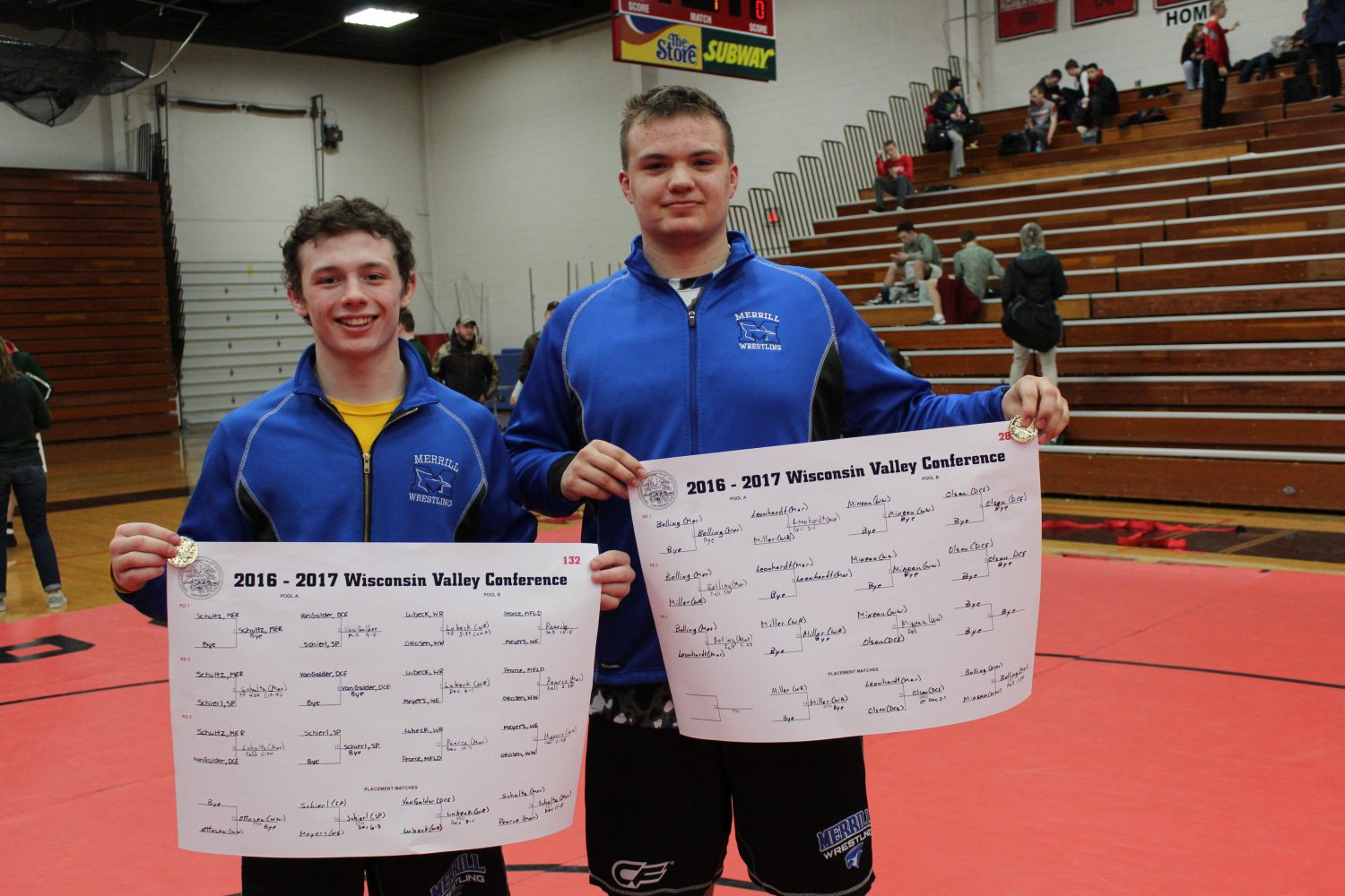 Bluejay wrestlers land in 5th at WVC meet