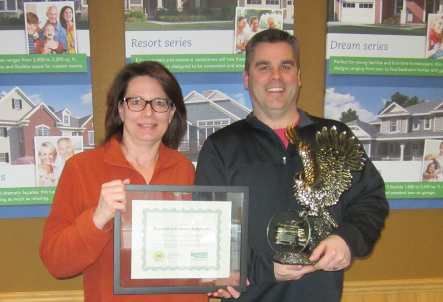 Wausau Homes Tomahawk wins awards for builder excellence