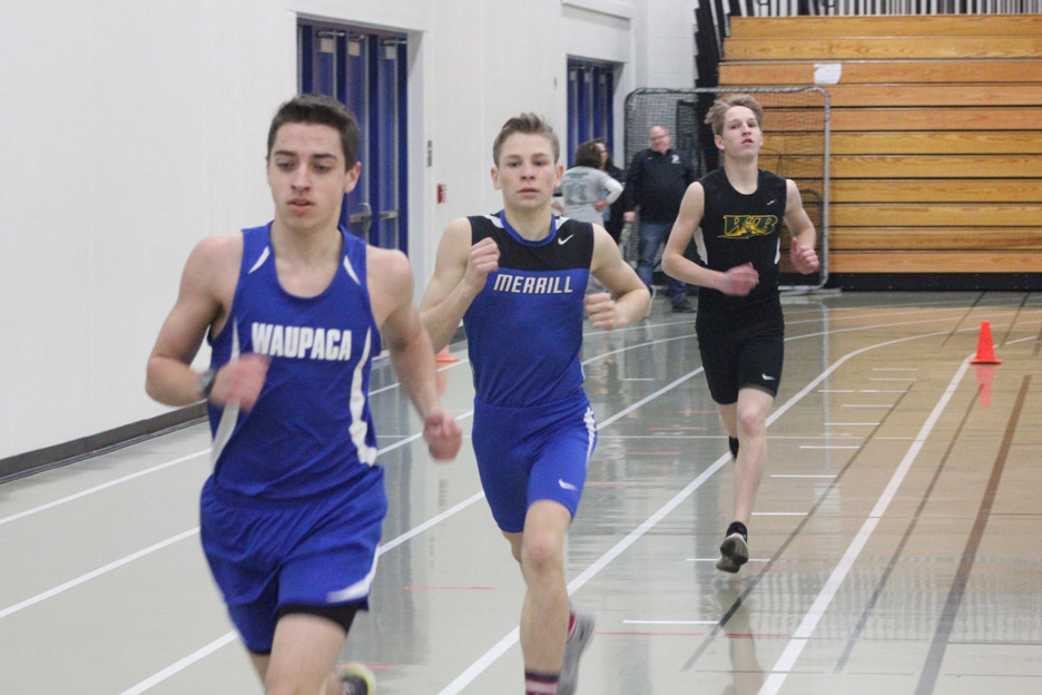 Boys crowned meet champions; girls tie for 5th at home indoor invites