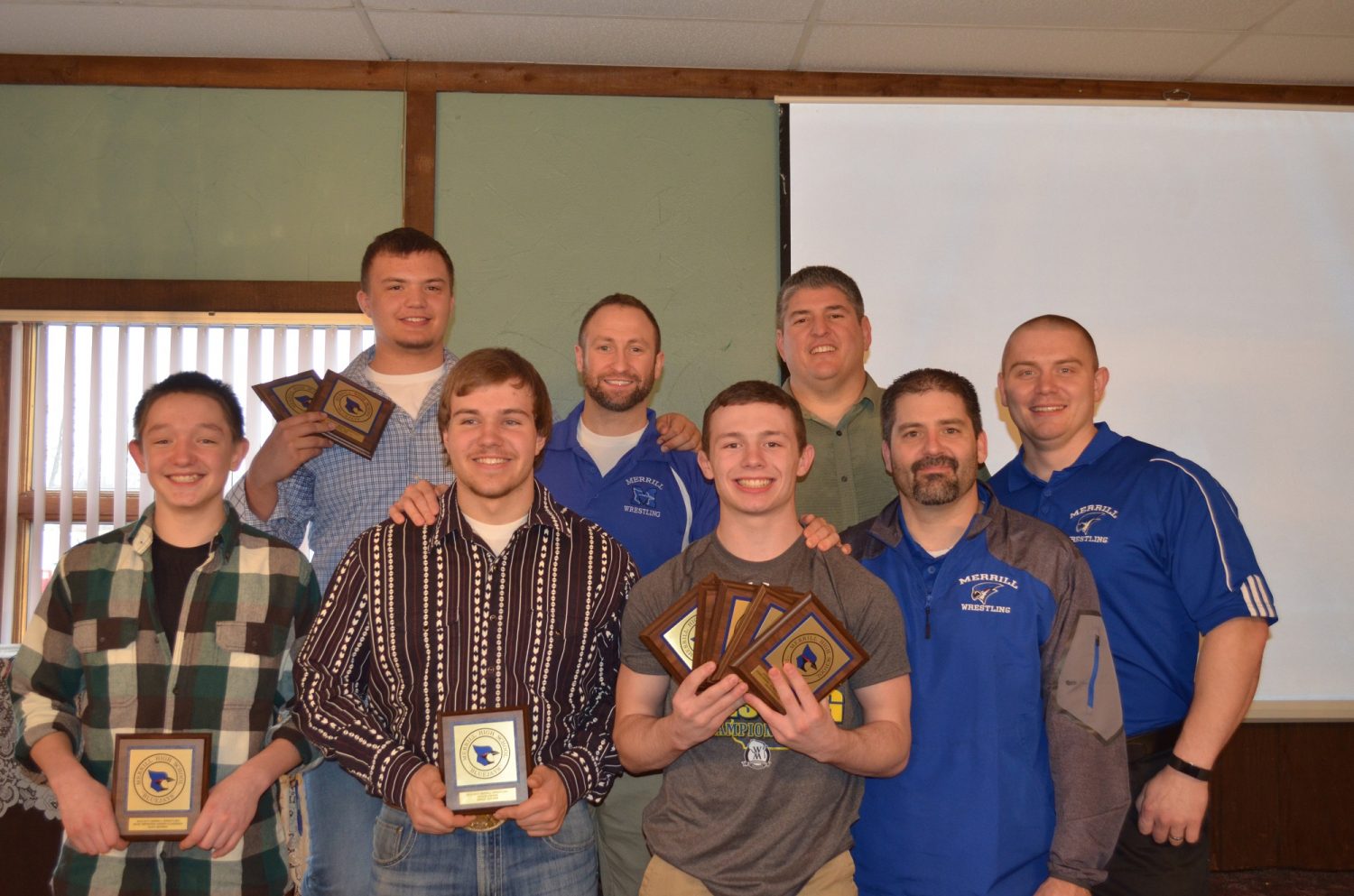 Wrestlers recognized for team and conference efforts at annual banquet