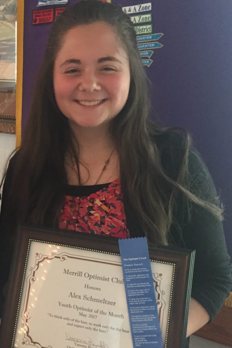 Alex Schmeltzer named PRMS May Youth Optimist