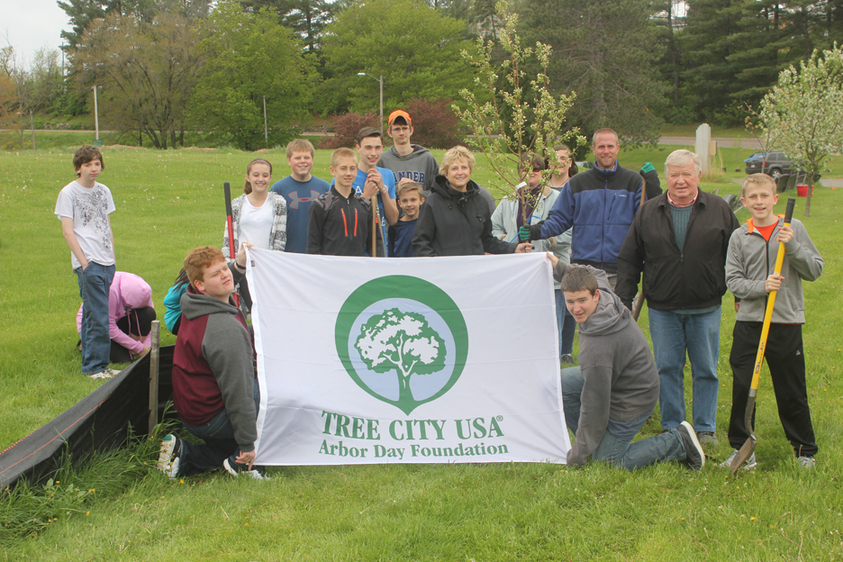 Merrill celebrates Tree City USA status