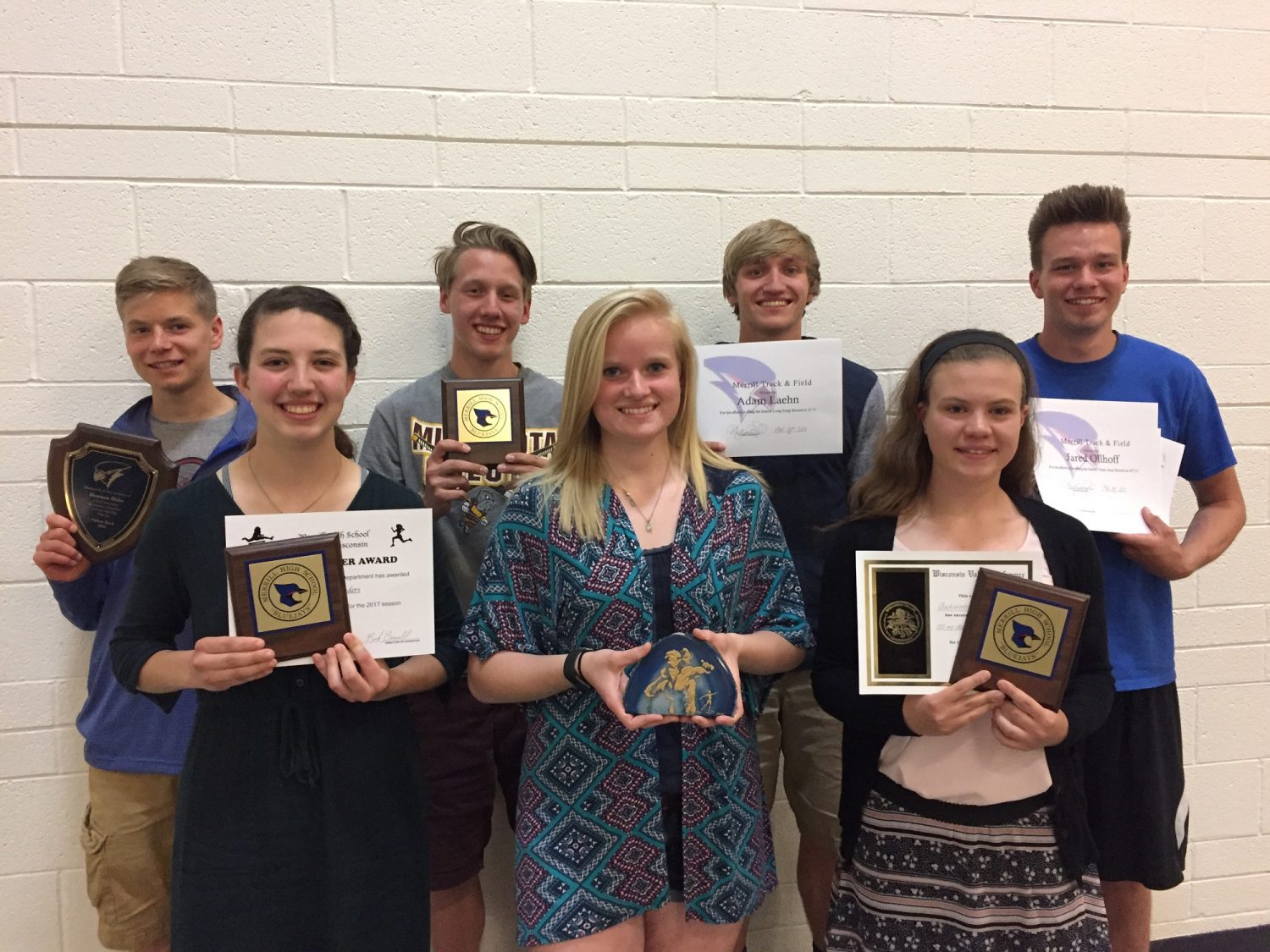 Track athletes recognized at annual banquet