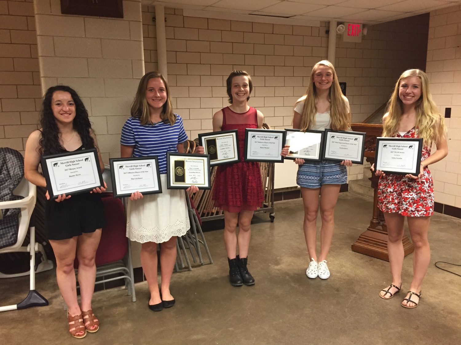 Soccer athletes recognized at annual banquet