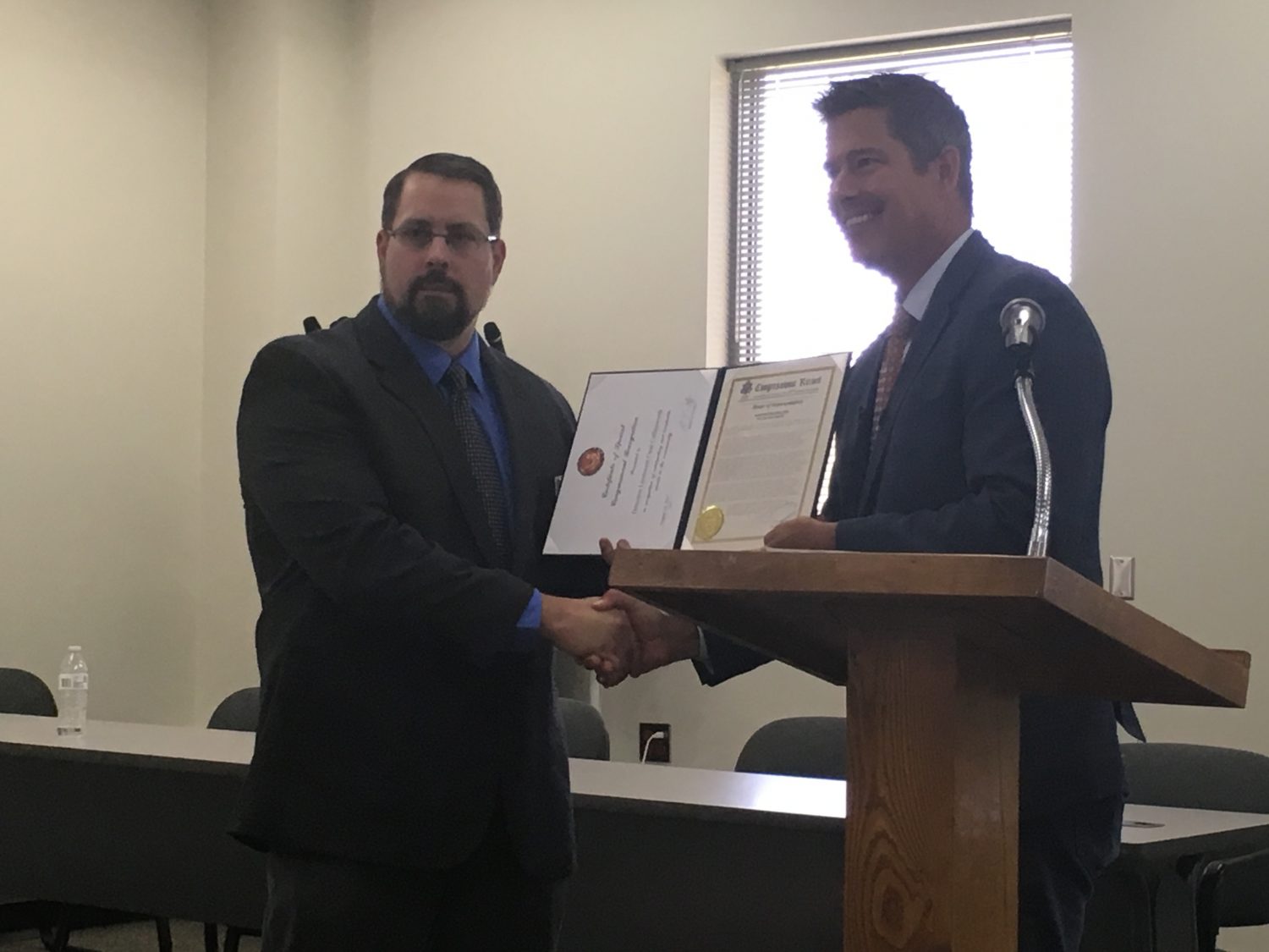 Video: Rep. Duffy honors Sheriff’s Office and Lt. Investigator Collinsworth for efforts in drug interdiction