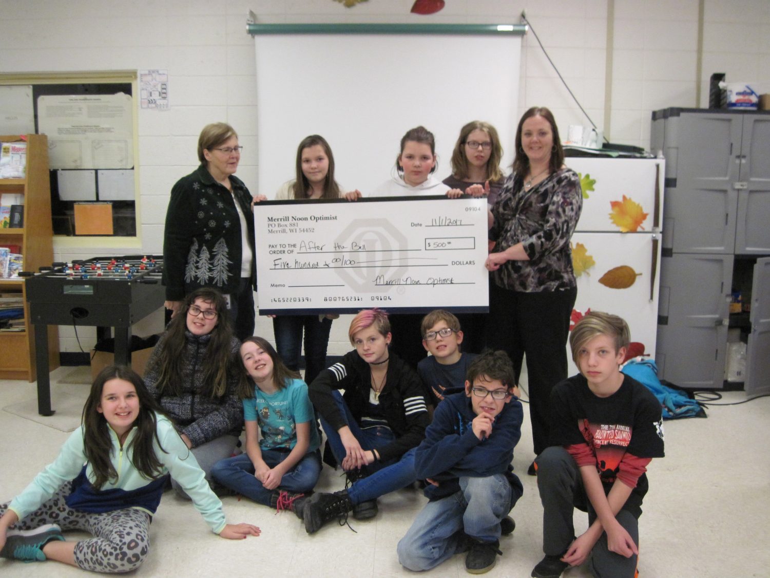 Optimists support ‘After the Bell’ program