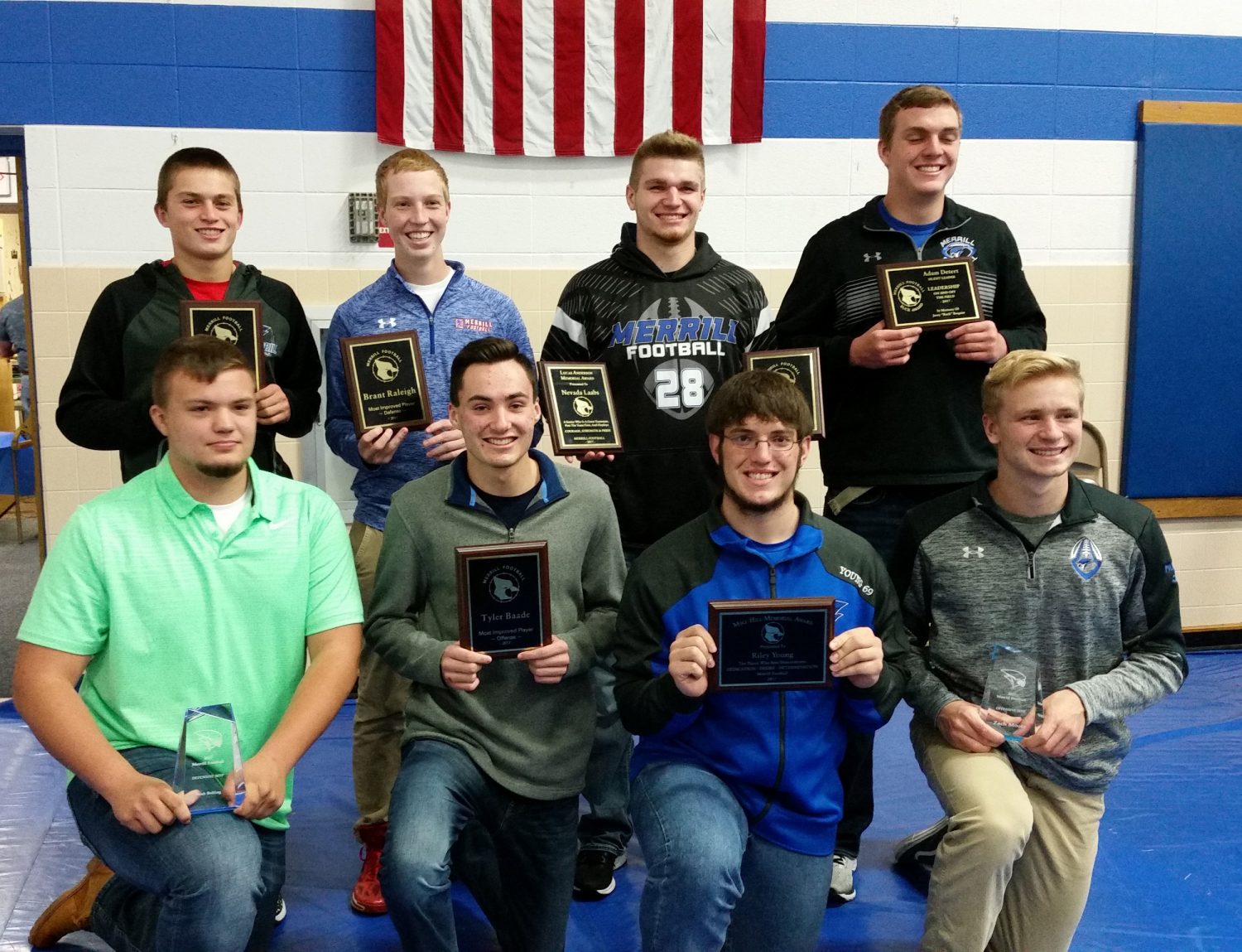 Bluejay football holds year end banquet