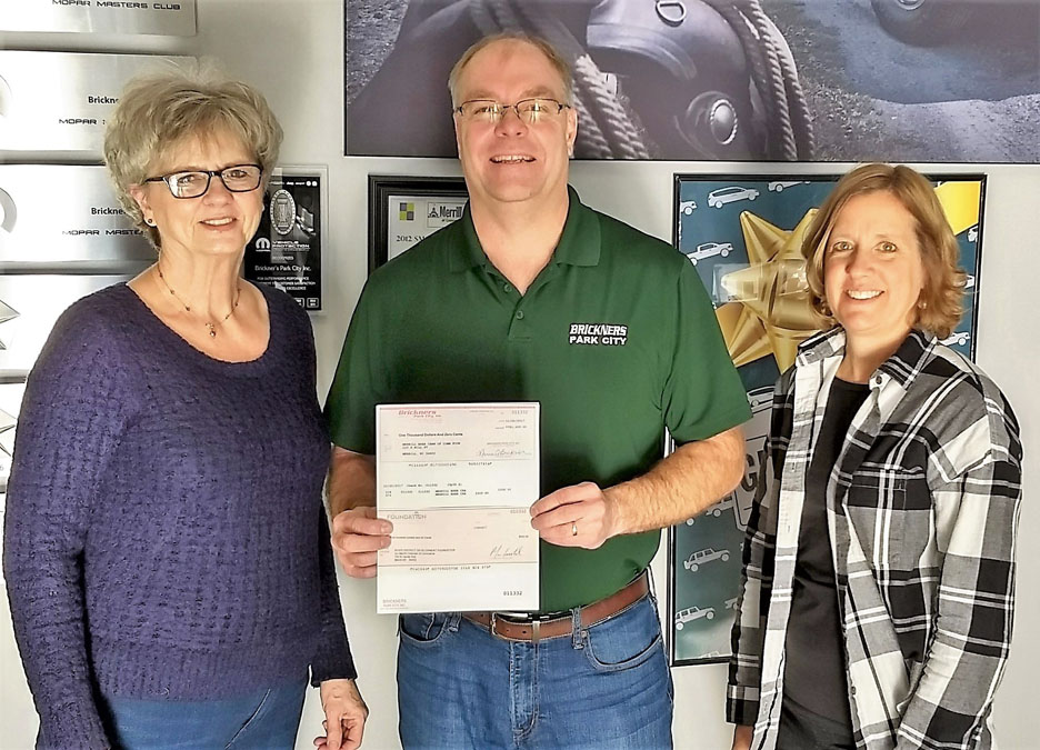 Brickners donate to River Bend Trail