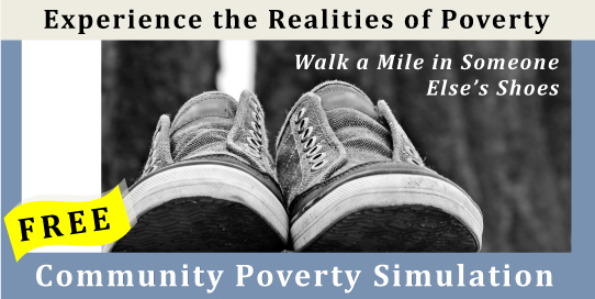 Public invited to Community Poverty Simulation on Feb. 26