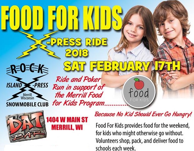 ‘Food for Kids’ ride and poker run set for Saturday