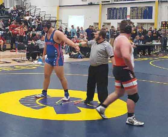 Merrill wrestlers stopped at sectionals