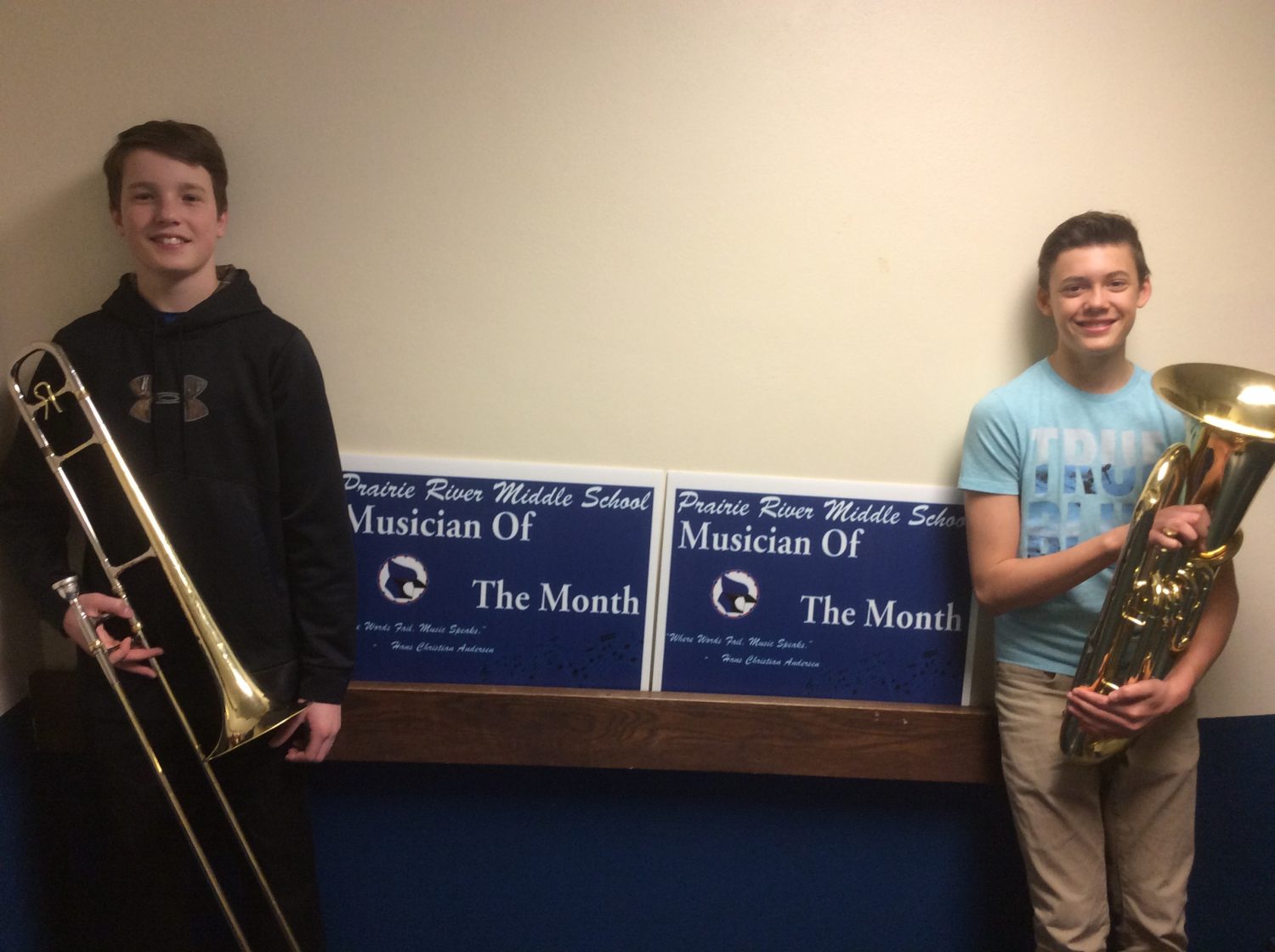 PRMS Musicians of the Month