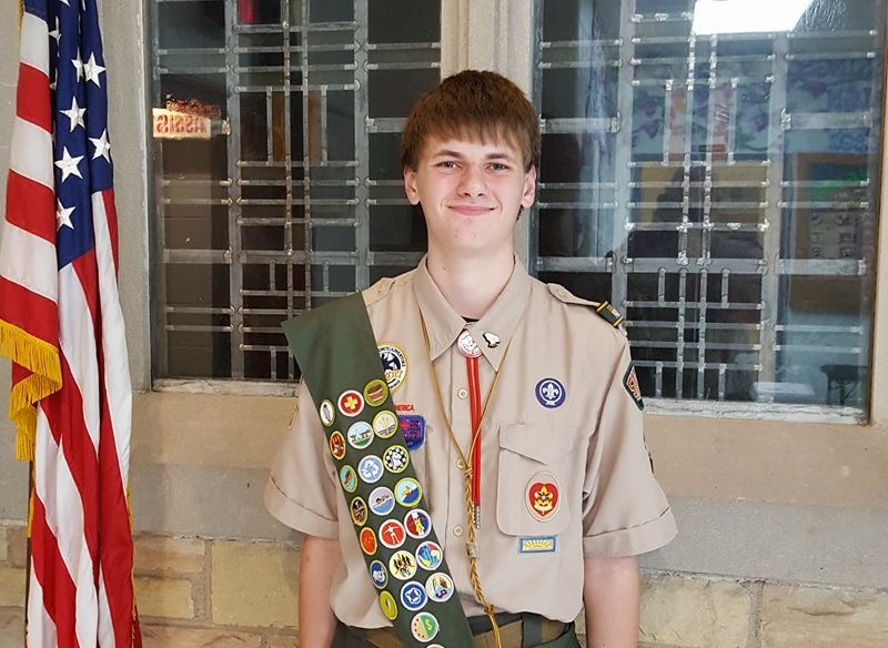Stellingworth completes path to Eagle Scout