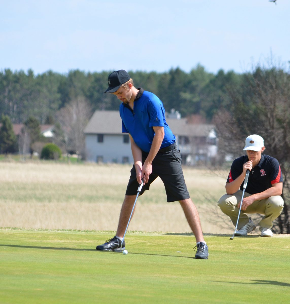 Merrill golf improves at home meet