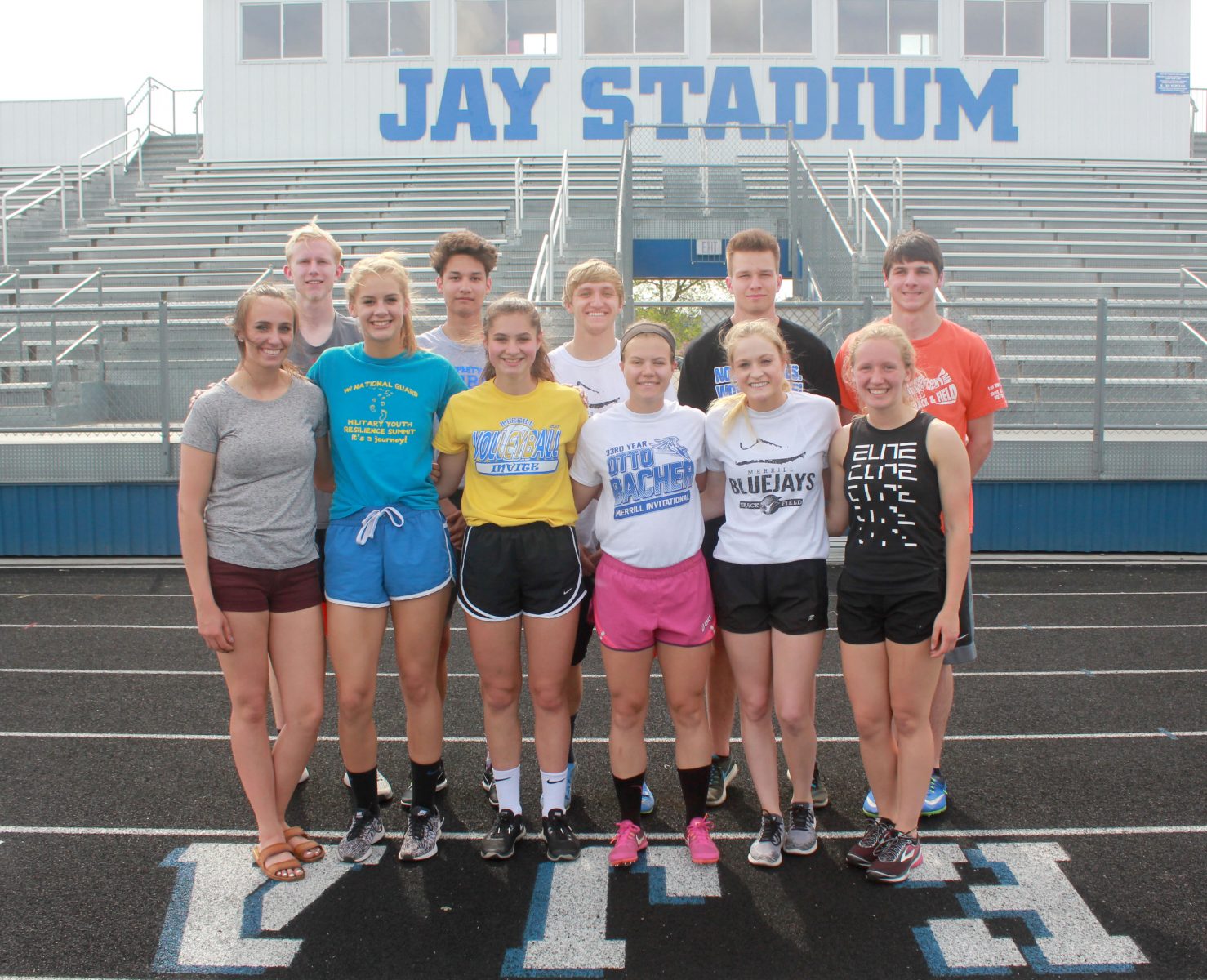 Merrill track competes at sectionals, Olhoff state bound