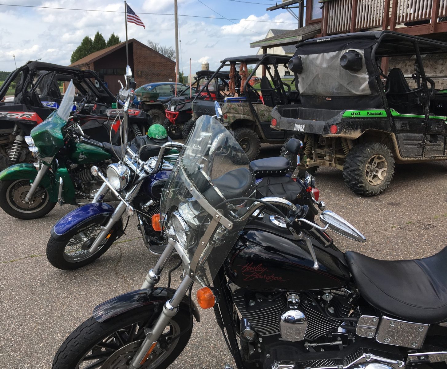 Local bikers, ATV’ers unite to support Merrill ‘Food For Kids’