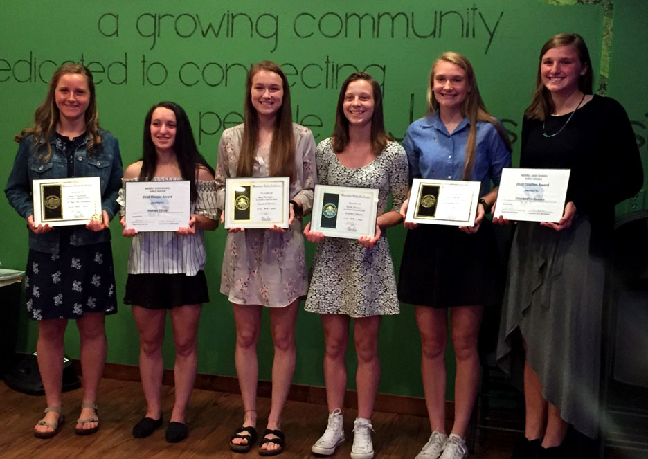 MHS girls soccer team awards, All-Conference honors