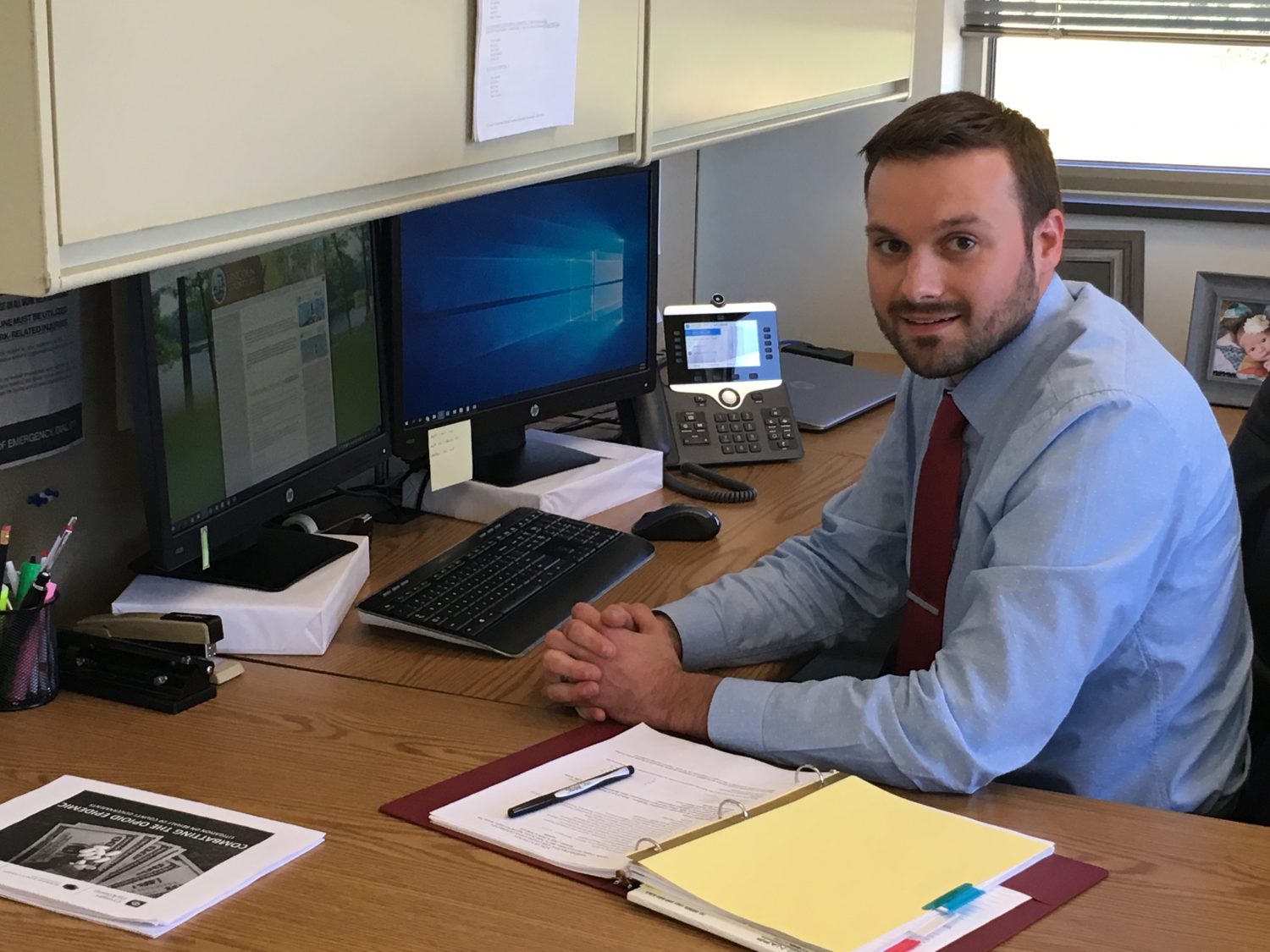 Hake settles in at Administrative Coordinator helm
