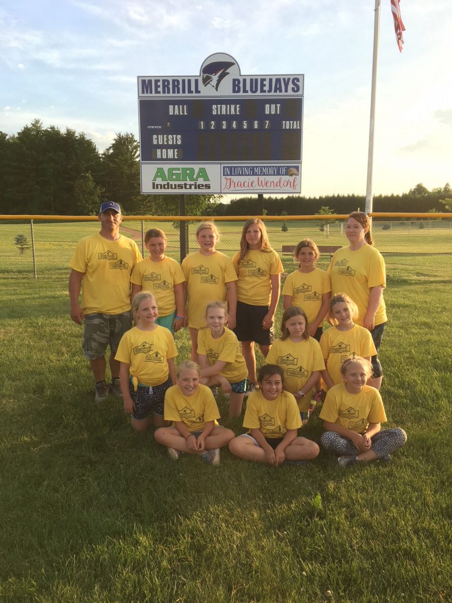 Tomahawk/Merrill Community Bank 10U Softball team sweeps the season