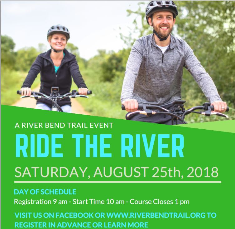Ride the River bike event to benefit the Agra Pavilion