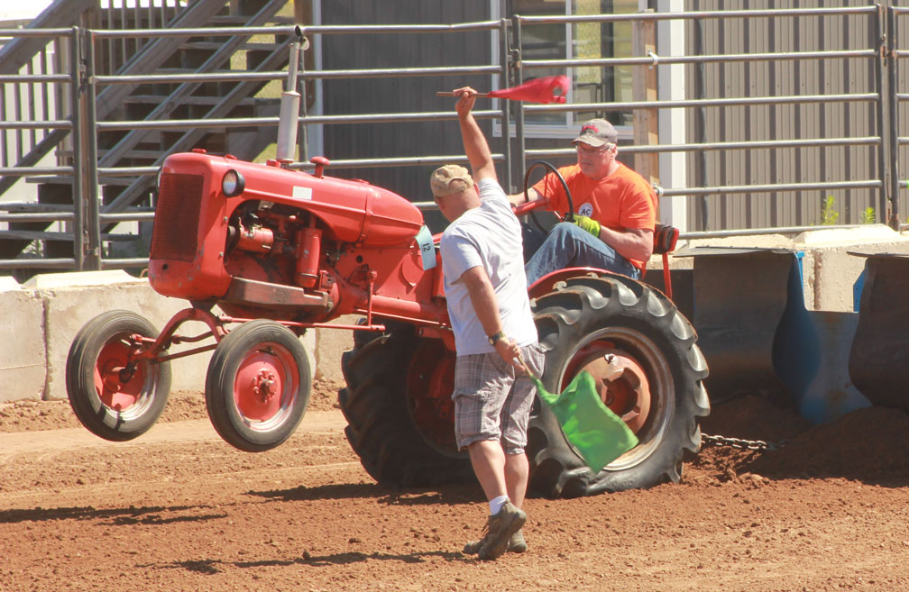 Merrill Tractor Pull digs in to Festival Grounds