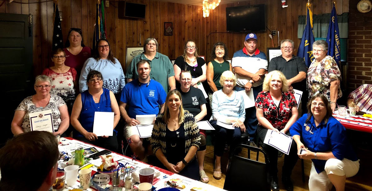 Post 1638 Auxiliary celebrates 75 years