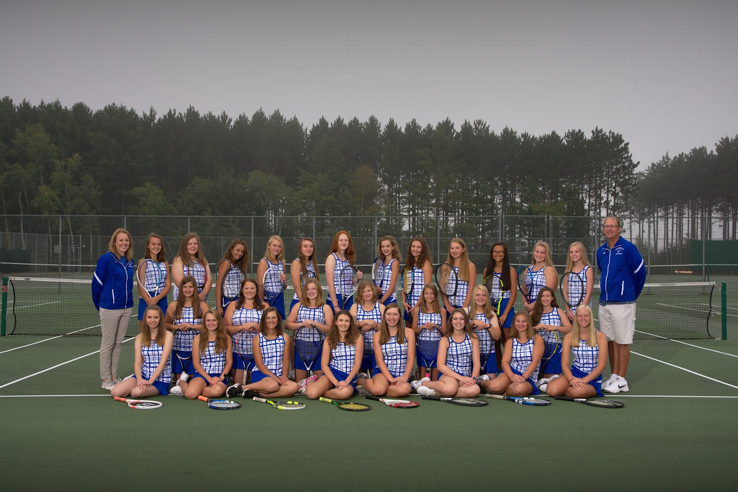Bluejay tennis takes two of three matches