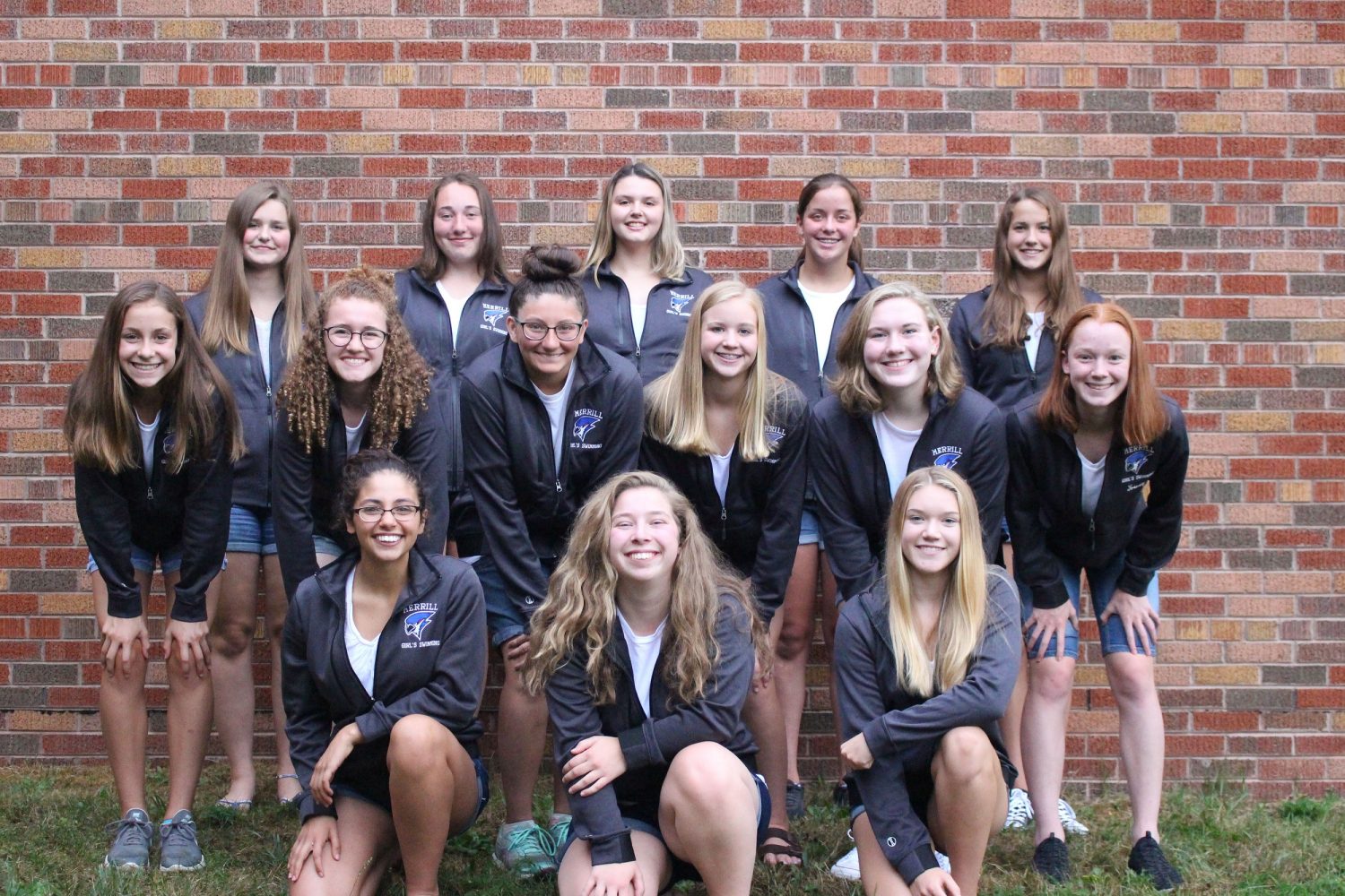 Merrill swimming takes third in conference