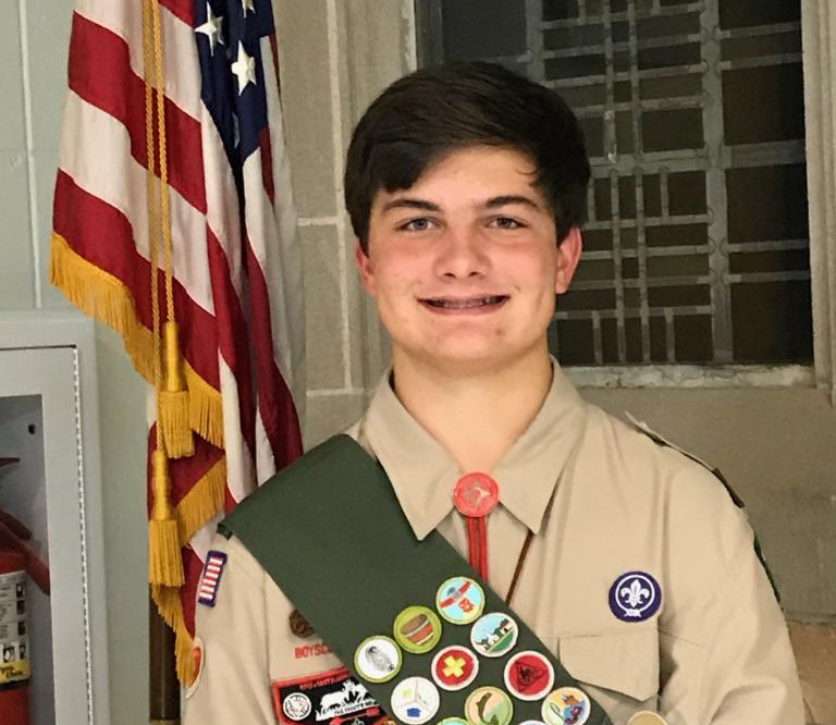 Palazzo earns rank of Eagle Scout
