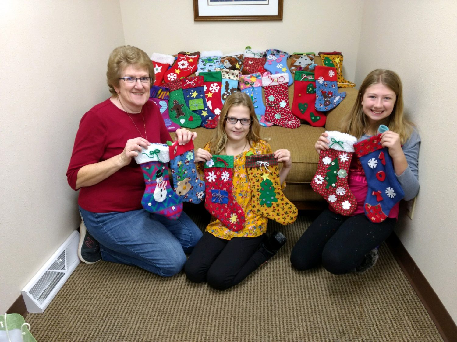 HAVEN receives surprise, welcomed donation from young seamstresses