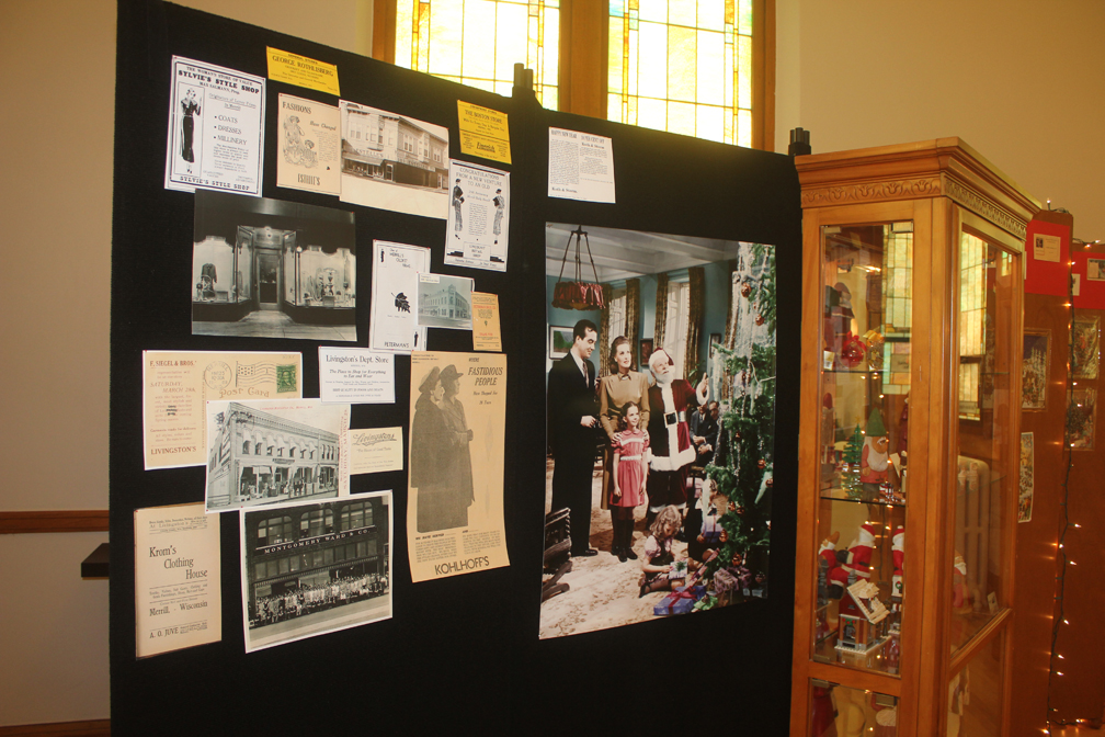 Merrill Historical Society opens ‘Holiday Highlights’ display