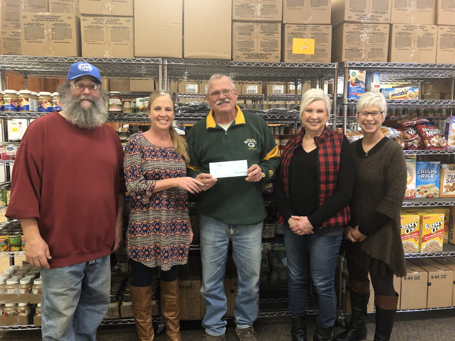 Funds donated from annual meat raffle