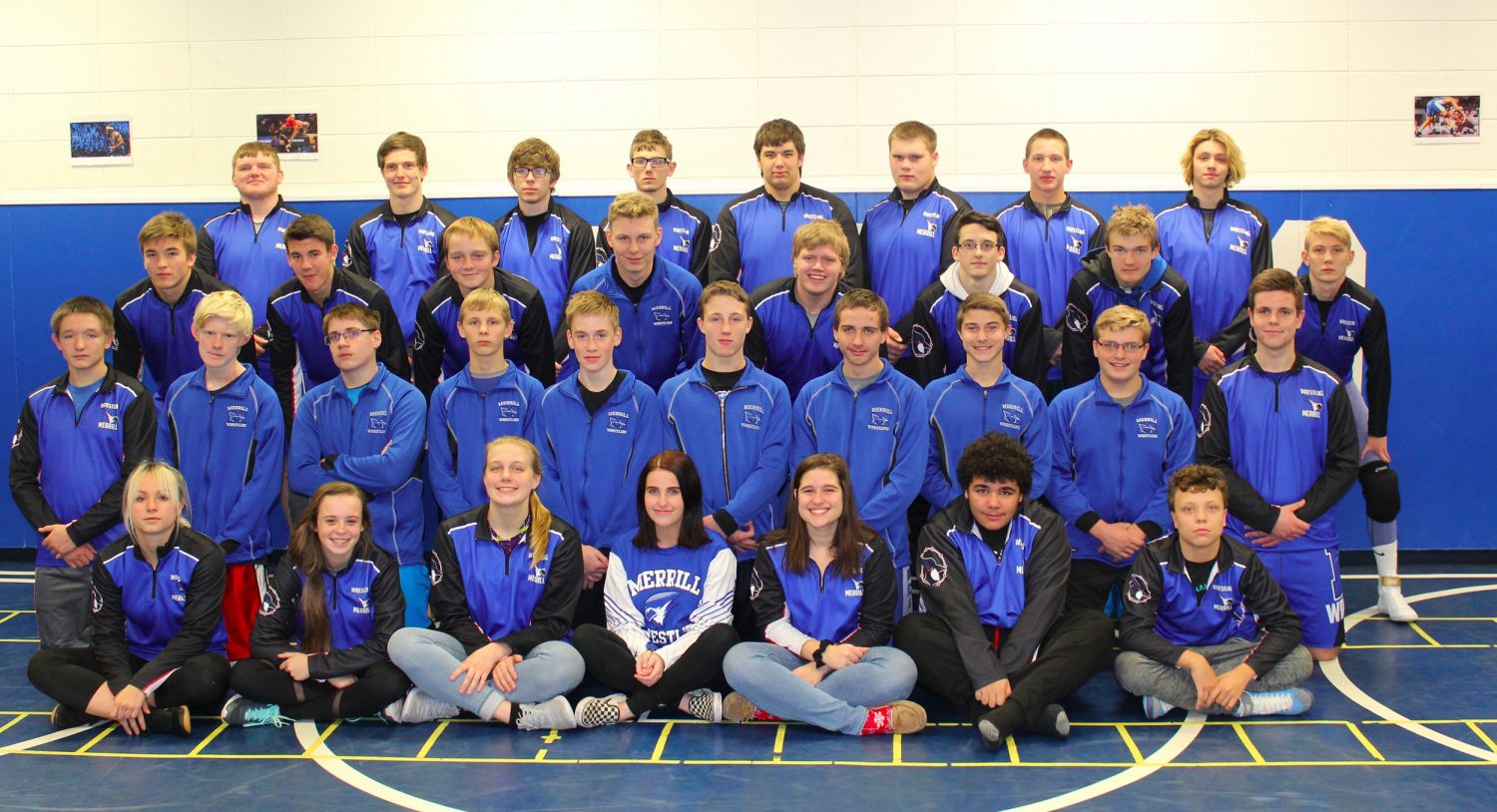 Merrill’s wrestling season comes to an end